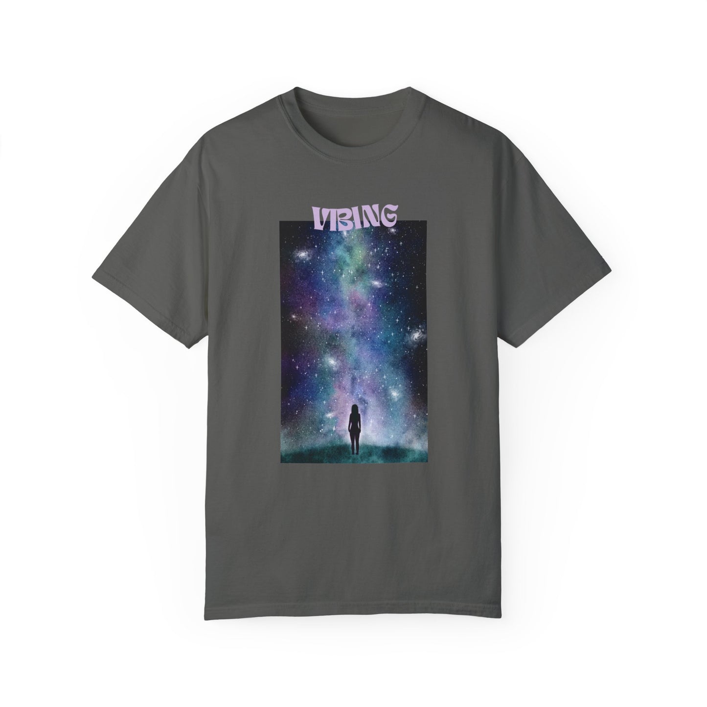 VIBING WITH THE UNIVERSE - Women's Cotton Tee