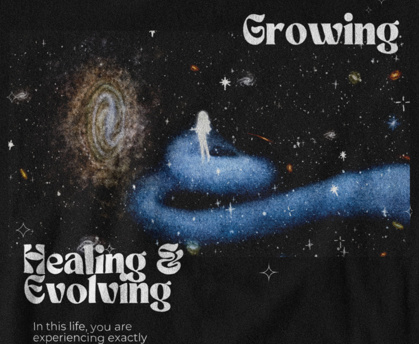 GROWING, HEALING & EVOLVING - Unisex Cotton Tee